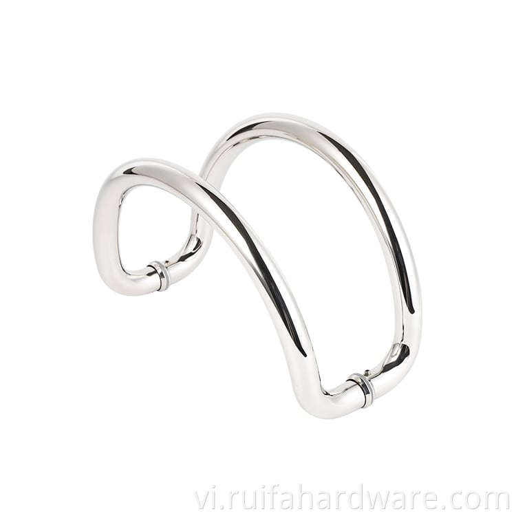 Tay cầm cửa tắm bằng kính tùy chỉnh (3) Wholesale Custom Glass Shower Door Handles (3)